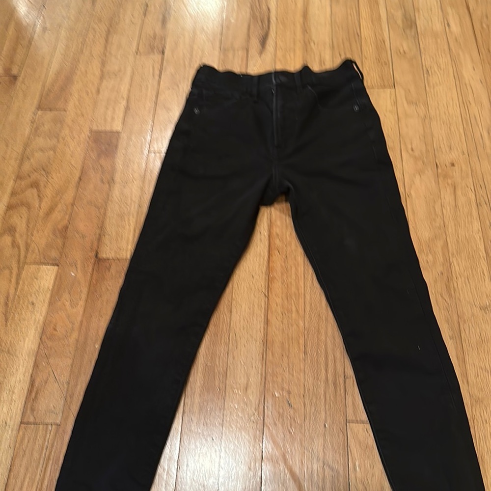 Black jeans from express skinny with no rips